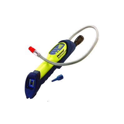 Bacharach Informant 2 Multi-purpose Leak Detector with refrigerant and combustible gas sensors, rubber boot, instruction manual, 4x AA batteries, 5x refrigerant sensor filters and a hard carrying case - 0019-8038