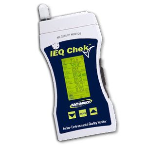 Bacharach 1510-0002 IEQ Check Indoor Environmental Quality Monitor, Temp., RH, CO2 (0-5,000 PPM), Pump