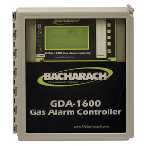 Bacharach 5700-1600 GDA-1600 Sixteen Channel Alarm Controller with Display, NEMA 4X Enclosure