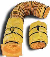 Pelsue 12" Diameter x 20' Duct with Adaptor for SUPER12 Blowers - 12X20AD