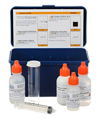 AquaPhoenix Bromine Test Kit, 1 drop = 10 ppm - TK4995-Z AquaPhoenix Bromine Test Kit, 1 drop = 10 ppm - TK4995-Z