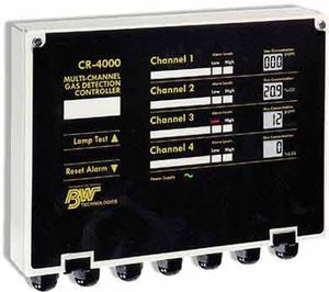 BW Technologies CR-4000 Independent 4 Channel Controller 110VAC/24VDC BW Technologies CR-4000 Independent 4 Channel Controller 110VAC/24VDC