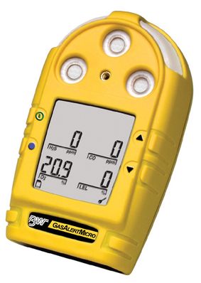 BW Technologies Gas Alert Micro perfect for OSHA confined space entry compliance