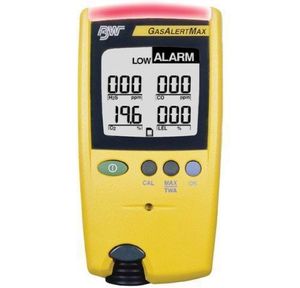 BW Technologies GasAlertMax 2 Gas Detector O2, H2S with Datalogging