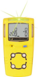 BW Technologies GasAlertMicroClip X3 1-Gas Detector, O2, Yellow, North America BW Technologies GasAlertMicroClip X3 1-Gas Detector, O2, Yellow, North America