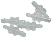 BW Technologies Replacement Plastic Fitting for Sampler/Instrument Hose, Kit of 5