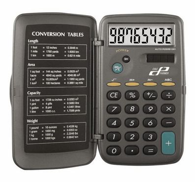 Digi-Sense Cole-Parmer Big-Digit Solar Calculator - 17300-14