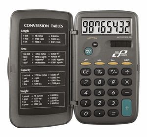 Digi-Sense Cole-Parmer Big-Digit Solar Calculator - 17300-14