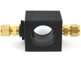 Casella Laboratory Adapter Block with 1/4in Threaded Swage-lok Fittings