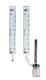 Casella Simple Pattern Hygrometer (Range -20 to 55C) with Simple Slide Rule and Wick