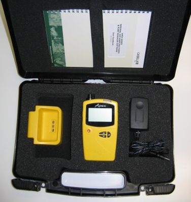 Casella Single Kit Case for Apex/Tuff Sampling Pump and Single Charger with Power Supply