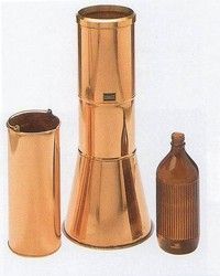 Casella Splayed Base Rain Gauge with Inner Can and Collection Bottle (measuring jar not included)