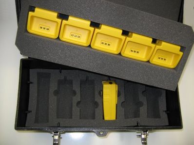 Casella Tool Box Kit Case for 5 Pack Apex/Tuff Pumps and Multiway Charger with Power Supply