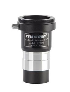 Celestron 1.25" Universal Barlow and T-Adapter - 93640