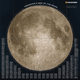 Celestron Observer's Map of the Moon - 93704