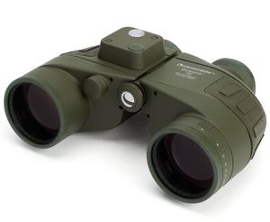 Celestron Oceana 7x50 Marine Binocular, Porro WP IF and RC - Olive - 71189-B