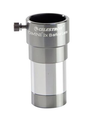 Celestron Omni 1.25" 2x Barlow Lens - 93326