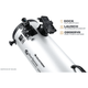 Celestron StarSense Explorer 10" Smartphone App-Enabled Dobsonian Telescope - 22471