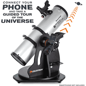 Celestron StarSense Explorer 130mm Smartphone App-Enabled Tabletop Dobsonian Telescope - 22481