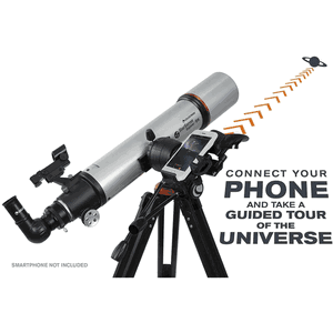 Celestron StarSense Explorer DX 102AZ Smartphone App-Enabled Refractor Telescope - 22460