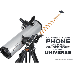 Celestron StarSense Explorer DX 130AZ Smartphone App-Enabled Newtonian Reflector Telescope - 22461