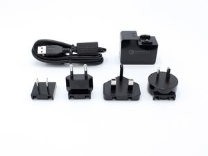 Handheld Nautiz X6 AC-adapter includes Power Plugs EU, US, UK, AU - NX6-1005