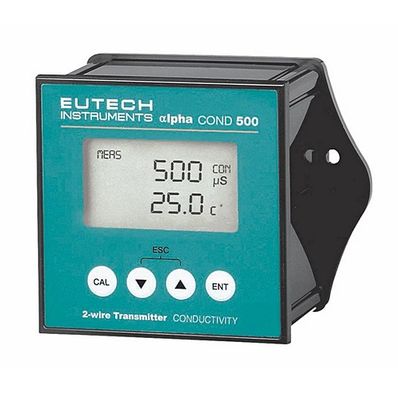 Oakton Eutech CON 500 Industrial Conductivity Transmitter with Display with NIST Traceable Certificate of Calibration - WD-19505-82 Oakton Eutech CON 500 Industrial Conductivity Transmitter with Display with NIST Traceable Certificate of Calibration - WD-19505-82