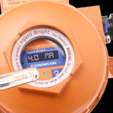 Crowcon CO2 DETECTOR, 0-5 VOLUME CO2 VORTEX CONTROL PANEL AMMONIA ALARM SYSTEM CROWCON PLASTIC