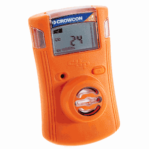 Crowcon Clip+ Maintenance Free Single Gas Monitor, H2S 2/5ppm - CCP-H-2