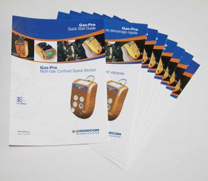 Crowcon Gas-Pro Multilingual Quick Start Guide - M07001