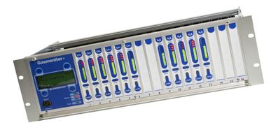 Crowcon Gasmonitor Plus Gasmonitor System No Input Modules Rack with Display Module, Input Output Module and PC