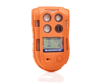 Crowcon T4 Personal Gas Monitor, 4 Gas - H2S, O2, CO, CH4 % LEL - T4-HOCA Crowcon T4 Personal Gas Monitor, 4 Gas - H2S, O2, CO, CH4 % LEL - T4-HOCA