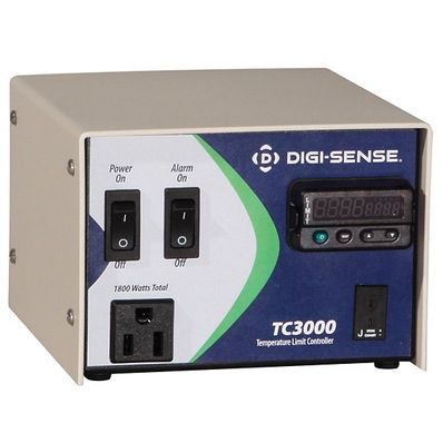 Digi-Sense 1-Zone Temperature Controller; Limit/Alarm, Type J, 120V/15A - WD-36225-76 Digi-Sense 1-Zone Temperature Controller; Limit/Alarm, Type J, 120V/15A - WD-36225-76