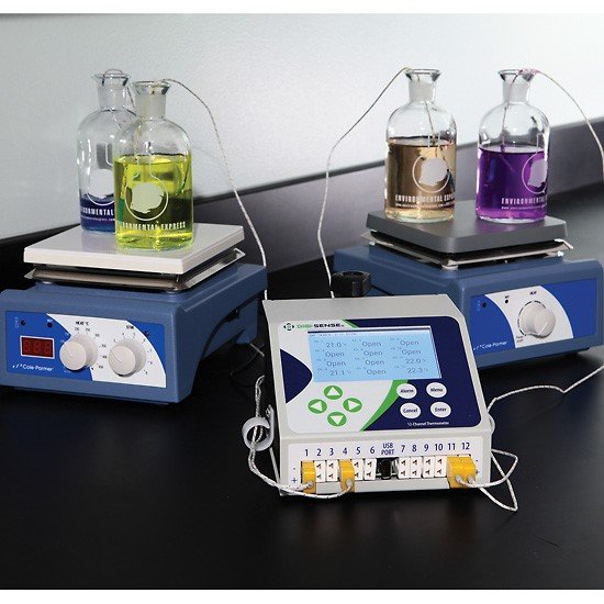 Digi-Sense 12 Channel Scanning Data Logging Benchtop Thermocouple ...