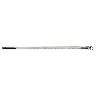Digi-Sense Armored Liquid-In-Glass Thermometer; -10 to 260C, 76mm Immersion, Organic Liquid Fill - 08077-97
