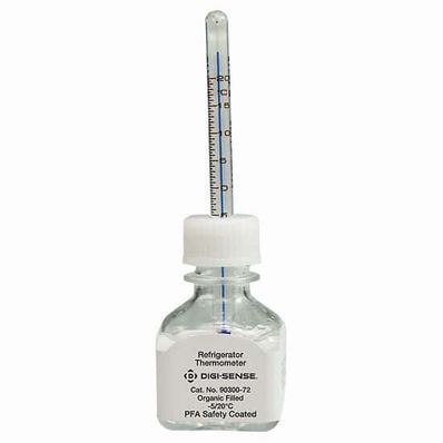 Digi-Sense Blood Bank Verification Thermometer; -5 to 20C, PFA Coated - 90300-72 Digi-Sense Blood Bank Verification Thermometer; -5 to 20C, PFA Coated - 90300-72