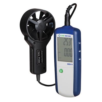 Digi-Sense CFM/CMM Vane Thermoanemometer with NIST Traceable Calibration - WD-20250-14