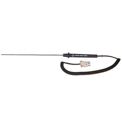 Digi-Sense Gen-Purpose RTD Probe 100 Ohm ANSI 3-Blade Connector, 10 in. L - 93831-70