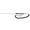 Digi-Sense Gen-Purpose RTD Probe 100 Ohm ANSI 3-Blade Connector, 18 in. L 5ft Coil Cord - 93831-71