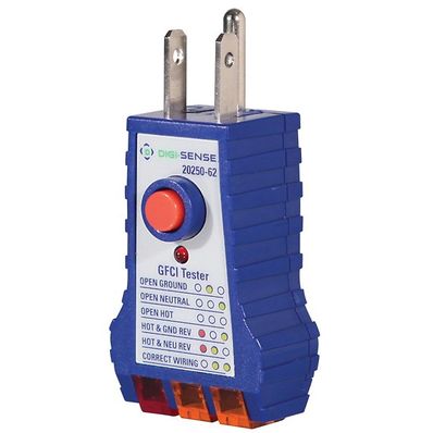 Digi-Sense GFCI Receptacle Tester - WD-20250-62