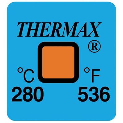 Digi-Sense Irreversible 1 Point Temperature Label, 280°C/536°F; 50/Pk - 09035-42