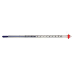 Digi-Sense PFA Safety Coated Liquid-In-Glass Thermometer; -20 to 110C, 76mm Immersion, Organic Liquid Fill - 08077-68 Digi-Sense PFA Safety Coated Liquid-In-Glass Thermometer; -20 to 110C, 76mm Immersion, Organic Liquid Fill - 08077-68