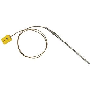 Digi-Sense Probe Type-K 12 in. L Fiberglass Stainless Steel Standard Jack - 90446-60