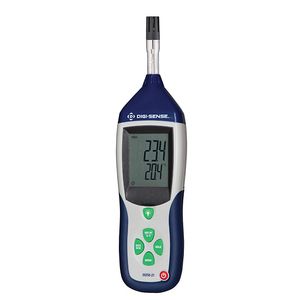 Digi-Sense Professional Thermohygrometer with NIST Traceable Calibration - WD-20250-21 Digi-Sense Professional Thermohygrometer with NIST Traceable Calibration - WD-20250-21
