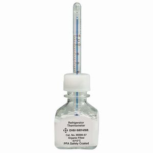 Digi-Sense Refrigerator Verification Thermometer; -5 to 15C, PFA Coated - 90300-67 Digi-Sense Refrigerator Verification Thermometer; -5 to 15C, PFA Coated - 90300-67