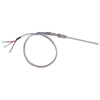 Digi-Sense RTD Probe 1/4 in. OD 6 in. L Re-Adjustable Spade Lugs - 90447-45