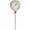 Digi-Sense Sil-Filled Bottom-Con Bimetal Thermometer, 3 in. Dial, 24 in. L/50-300F/10-150C - 90551-40