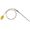 Digi-Sense Temperature Probe, Type K, 9 in. L, Fiberglass, Stainless Overbraid - 90446-58