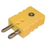 Digi-Sense Thermocouple Connector, Standard, Type-K, Male Plug; 1/ea - WD-18527-01