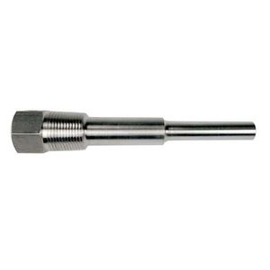 Digi-Sense Thermowell, 304 Stainless Steel, 4 in. Length, 1/2 in. Connection - 90433-81